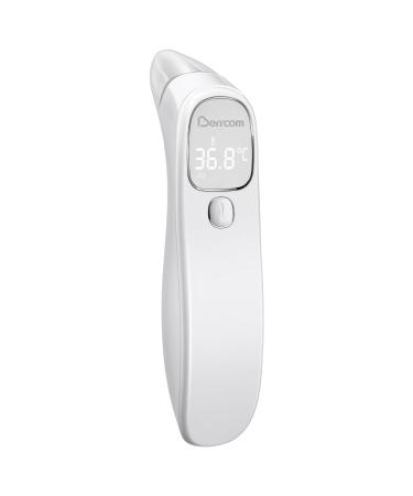 Berrcom Forehead and Ear Digital Thermometer Medical Baby Thermometer Non Contact Infrared Thermometer for Adults and Kids with Fever Alarm LED Display C/ F Switch Ear and Forehead Thermometer
