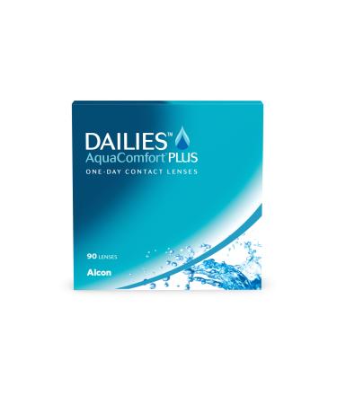 Dailies aquacomfort plus daily lenses soft 90 pieces BC 8.7 mm dia 14.0 mm -5 dioptria -5.0 diopters 8.7 millimeters 14.0 millimeters 90